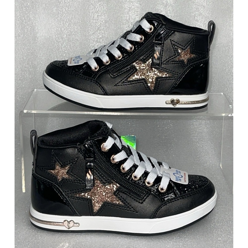 Skechers Street Shoutouts 2.0 Trendy‎ Star Girl's Fashion Sneakers Size 11 NEW - Picture 4 of 16
